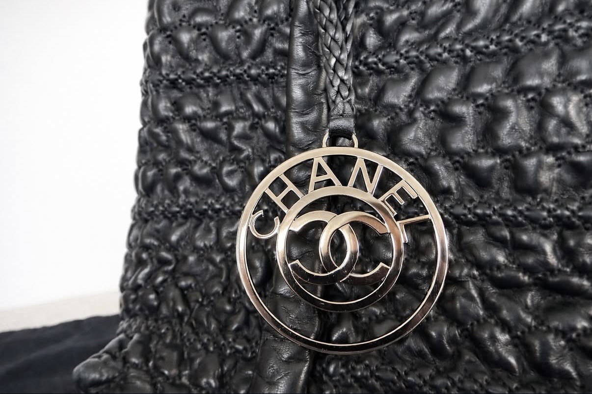 Black Chanel detail