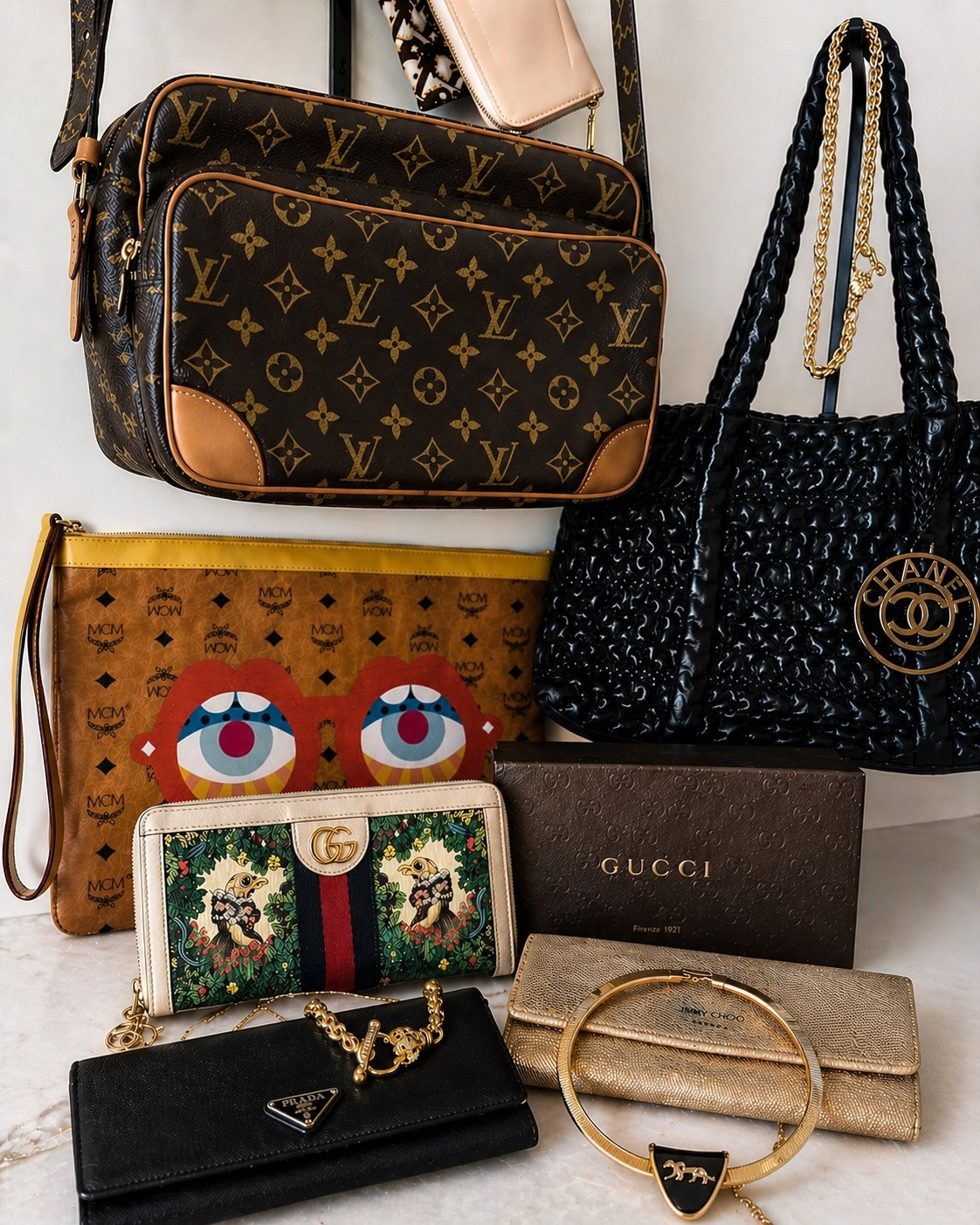 Curated luxury designer collection