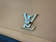 Louis Vuitton Capucines MM — Pink & Blue Taurillon Leather