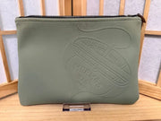 Hermès Neobain Thalassa Kaki Pouch