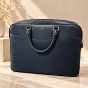 Montblanc Meisterstück Selection 109620 Navy Leather Briefcase