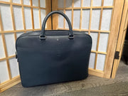 Montblanc Meisterstück Selection 109620 Navy Leather Briefcase