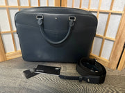 Montblanc Meisterstück Selection 109620 Navy Leather Briefcase