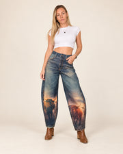 Longhorn Baggy Denim